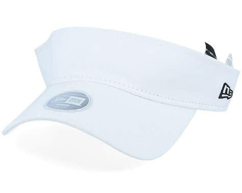 Womens Essential White Visor - New Era cap | Hatstoreworld.com