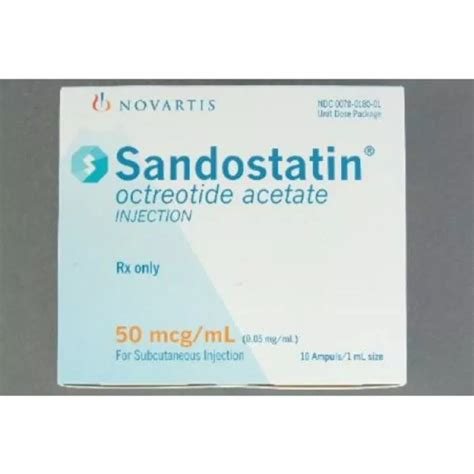 Sandostatin Mcg Ml Injection Octreotide Acetate It S Uses