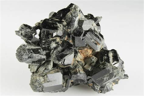 2 Black Tourmaline Schorl Crystal Cluster Mexico 190543 For