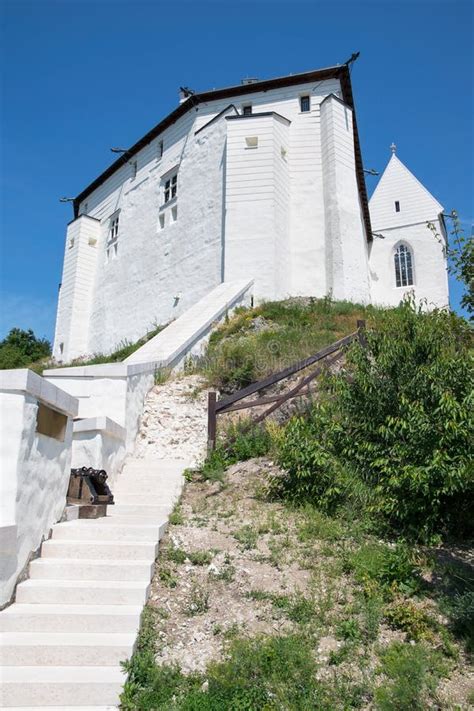 Castle Fuzer on Hilltop in Hungary Stock Image - Image of castle, trees ...