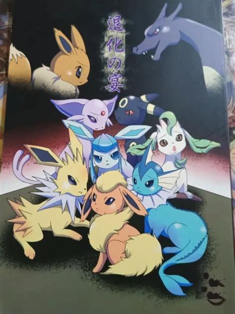 Doujinshi Kemono Pokemon Eeveelution Kousyoudou B5 34 Pages Taika No