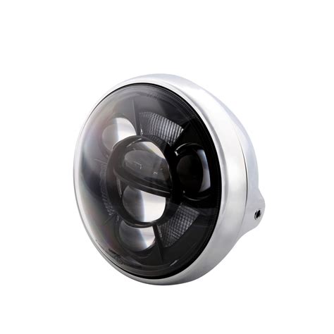 BRITISH STYLE TYP 11 7 Zoll LED Scheinwerfer Mit TFL HIGHSIDER