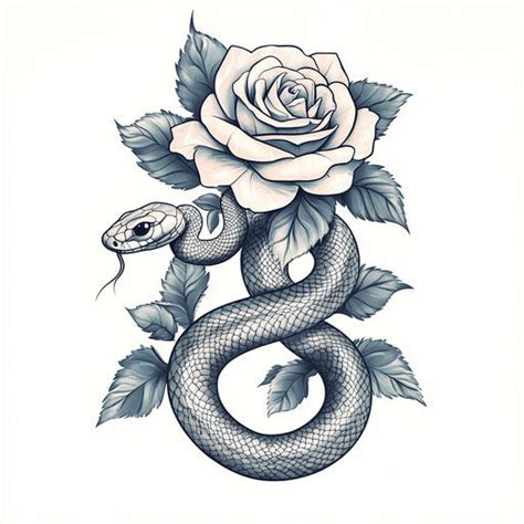 Snake Hand Tattoo Tattoo Blueprint Set – IMAGELLA