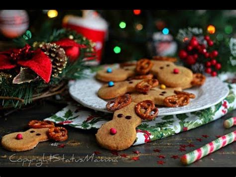 Biscotti A Forma Di Renna Rudolph Di Babbo Natale YouTube