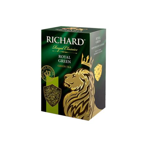 Чай Ричард лист 90г зеленый Royal Green - tea-coffee-plus.ru