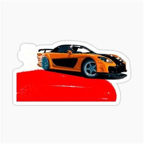 Mazda Rx 7 Veilside Sticker For Sale By Ketdenk Redbubble