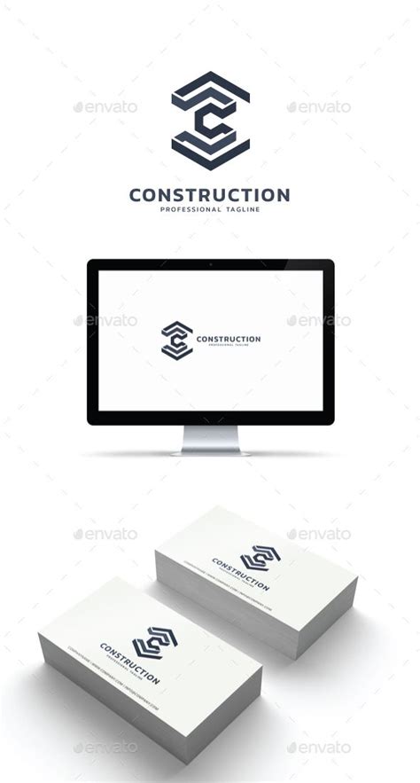 Construction Logo | Construction logo, Logo design typography ...