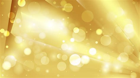 Abstract Gold Bokeh Lights Background Design