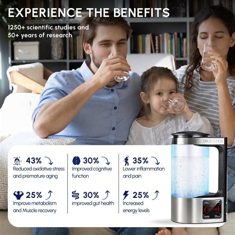 HydroPitcher 68oz – Hydrogen Water Chlorine Removal Pitcher | Dr. Water