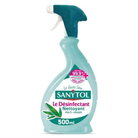 D Sinfectant Multi Usage Eucalyptus Sanytol Le Pistolet Ml Prix