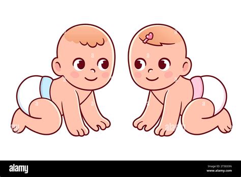 Cute Baby Cartoon Drawing