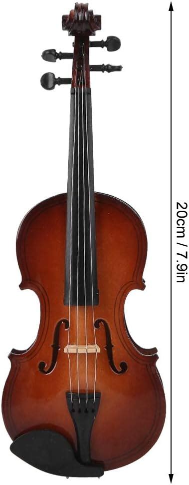 Modelo de violín en miniatura Regalo Instrumento Decoración Adornos