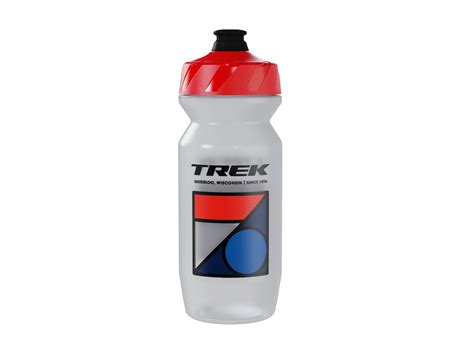 Trek Voda Water Bottle 21oz621ml Clear Dark Blue Ponga