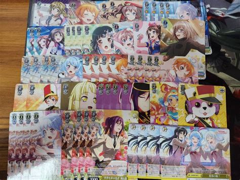 Weiss Schwarz Ws Bang Dream Deck Spares Hobbies Toys Toys Games