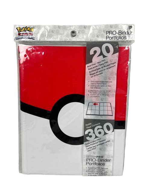 Ultra Pro 9 Pocket Portfolio Pokémon Pokéball