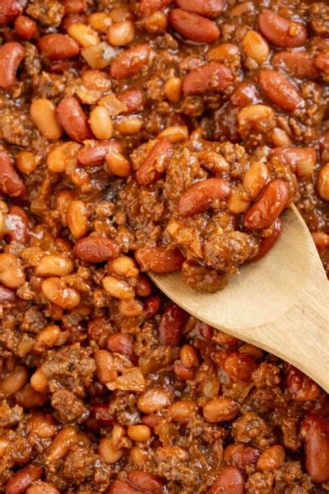 Baked Beans With Ground Beef Babaganosh