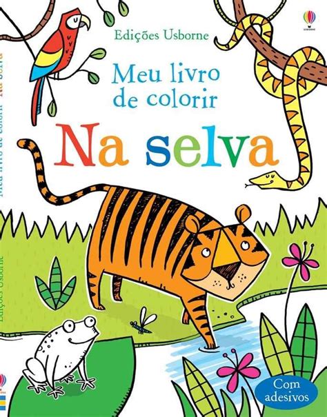 Na Selva Selva Livros Infantis Livro De Colorir