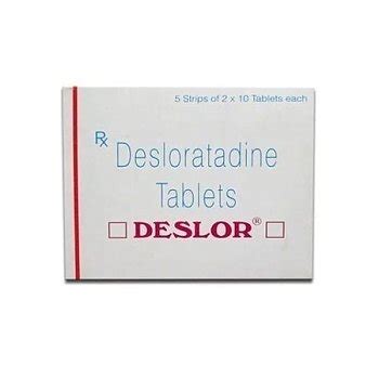 Deslor 5 Mg (Desloratadine) Online USA - Uses, Dosage Side Effects ...