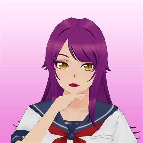 Pin Em Yandere Simulator Simulador Yandere Yandere Simulator Cabelo