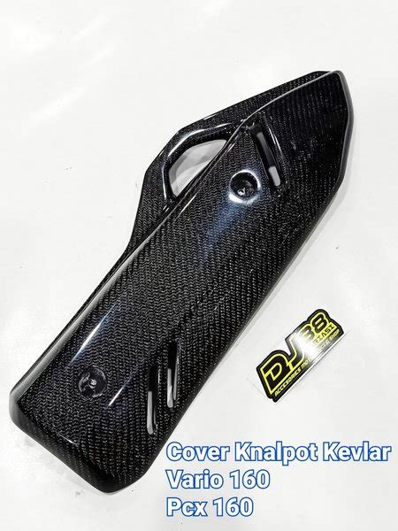 Jual Cover Knalpot Carbon Vario160 Pcx 160 Kevlar Pelindung Knalpot