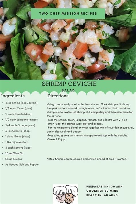 Shrimp Ceviche Salad Recipe | Shrimp ceviche, Ceviche, 10 minute meals