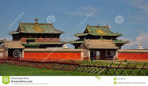 The Architecture of the Ancient Buddhist Monastery Editorial Stock ...