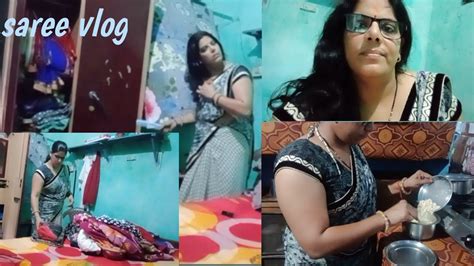 Saree Vlog ️ ️indian Housewife Evening Routine Vlog नुकसान हो गया