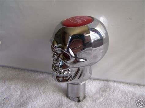 Vintage Peterbilt Logo Skull Shift Knob Custom Pete 359 33079694