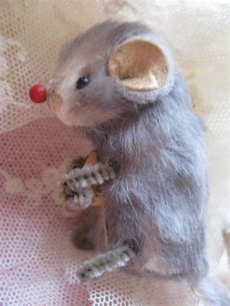 Original Fur Toy Mouse Toys Fur Vintage Fur