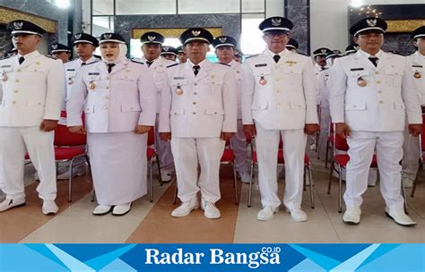 Plt Bupati Bangkalan Melantik Kepala Desa Terpilih Dan Pengambilan