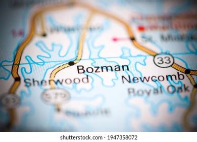 bozman maryland usa  geography map stock photo  shutterstock