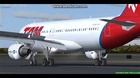 Tam Airlines A Punta Del Este International Airport Suls Landing Fs