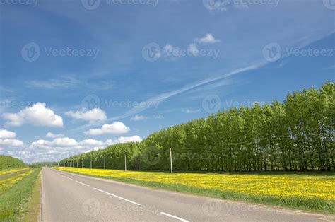 Country road. road in Autumn 770658 Stock Photo at Vecteezy