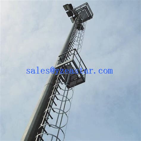 Ala M M M Sports Stadium High Mast Lighting Pole With Artificial