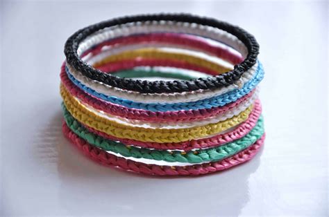 Recycled Plastic Bags Bracelets • Recyclart