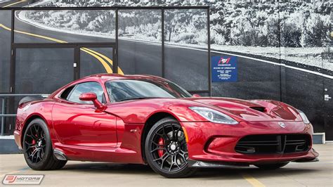 2013 Dodge Viper Gts In Stryker Red Youtube