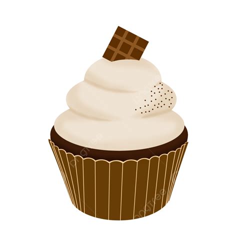 Vanilla Cupcake Clipart