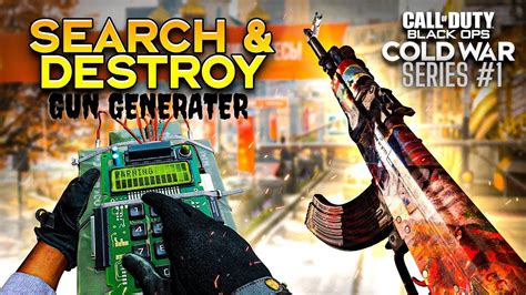 Black Ops Cold War Search Destroy Gun Generator Episode 1 Snd YouTube