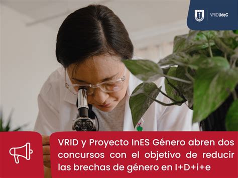 VRID UdeC on Twitter NoticiasVRIDUdeC VRID y Proyecto de InES Género