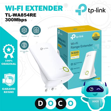 Jual TP LINK Wifi Range Extender TL WA854RE 300Mbps Signal Repeater