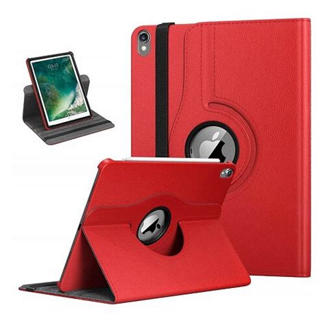 Apple iPad 2nd Gen Leather Case Cover For Sale (Red)