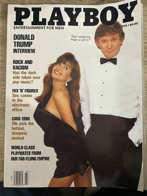 PLAYBOY MAGAZINE MARCH 1990 DONALD TRUMP COVER FREE SHIPPING Values