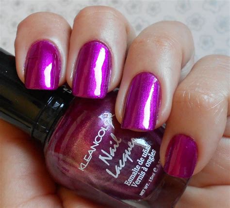 Metallic Fuchsia Nails Nail Polish Nail Lacquer