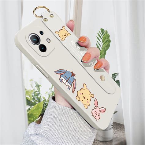 Capa Case Capinha Celular Para Xiaomi Mi 11 Lite 5G Suporte Pulseira