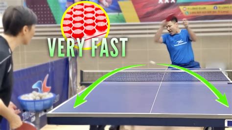 Improve Forehand Topspin Against Backspin With Short Pips Youtube