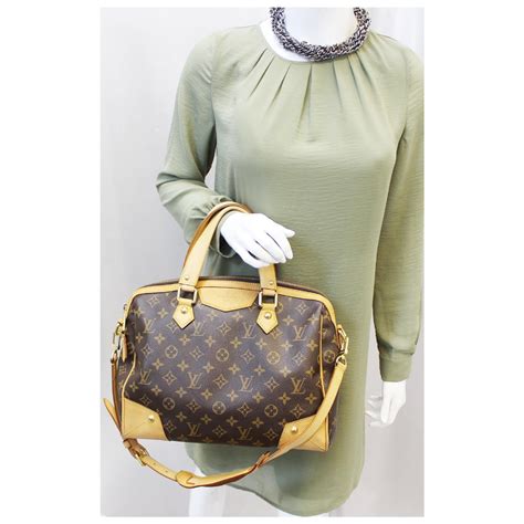 Louis Vuitton Retiro Pm Monogram Canvas Shoulder Bag Brown Us