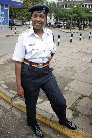 Photos Nairobis Most Beautiful Policewomen Diaspora Messenger News