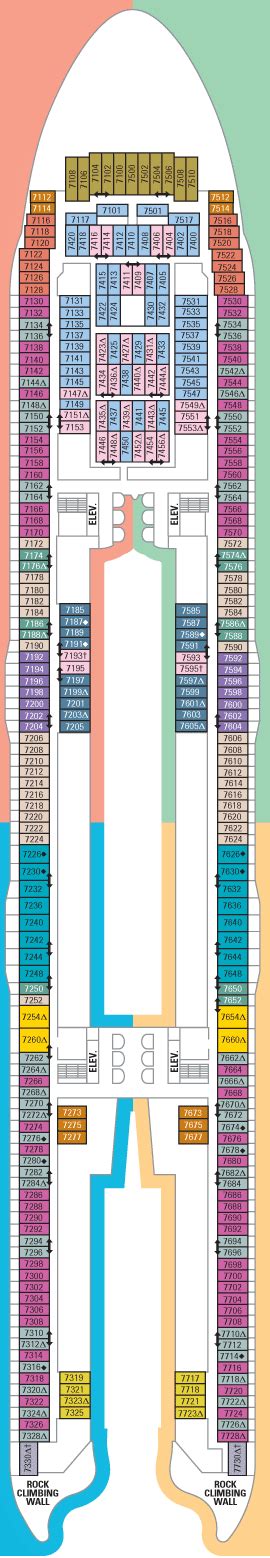 Decks: Oasis Of The Seas Deck Plan