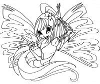 Desene Cu Winx Sirenix De Colorat Imagini I Plan E De Colorat Cu Winx