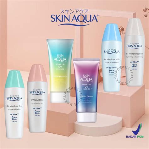 Jual SKIN AQUA Sunscreen Series 40gr Moisture Milk Moisture Gel